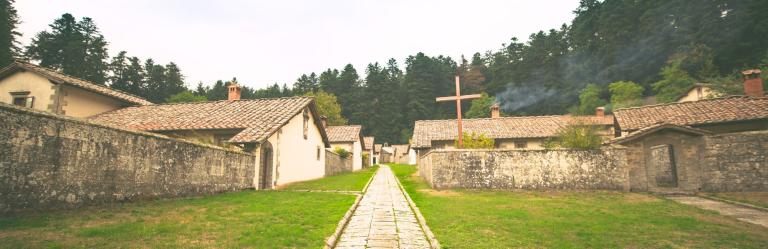 Saint Francis Way Florence Chiusi Verna hilltop village