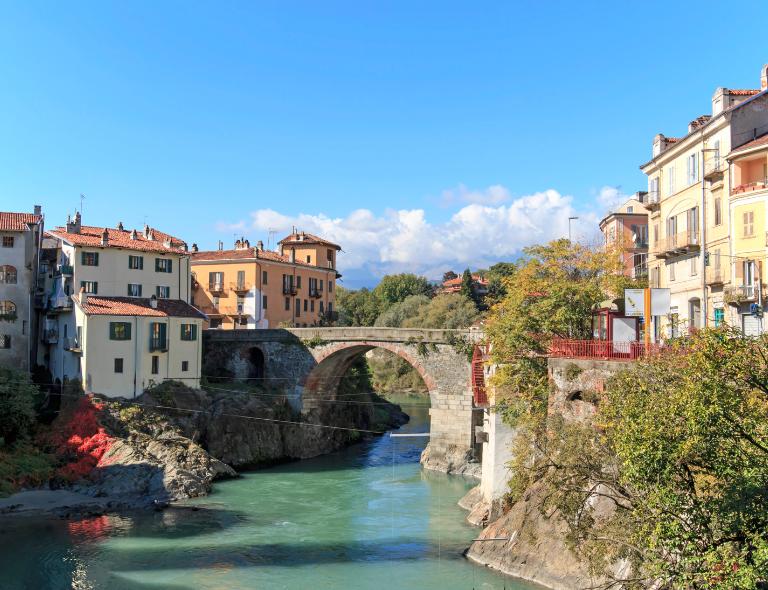 landscape of ivrea via francigena piedmont