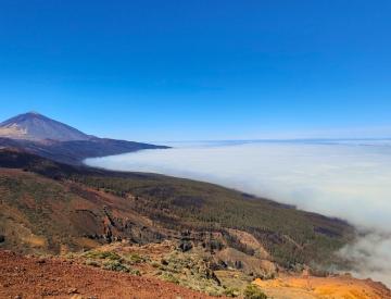 Scene of Tenerife walking for colder days