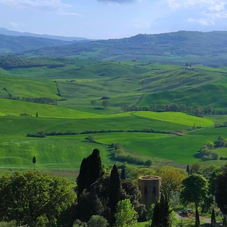 Viaggi a piedi val d'orcia