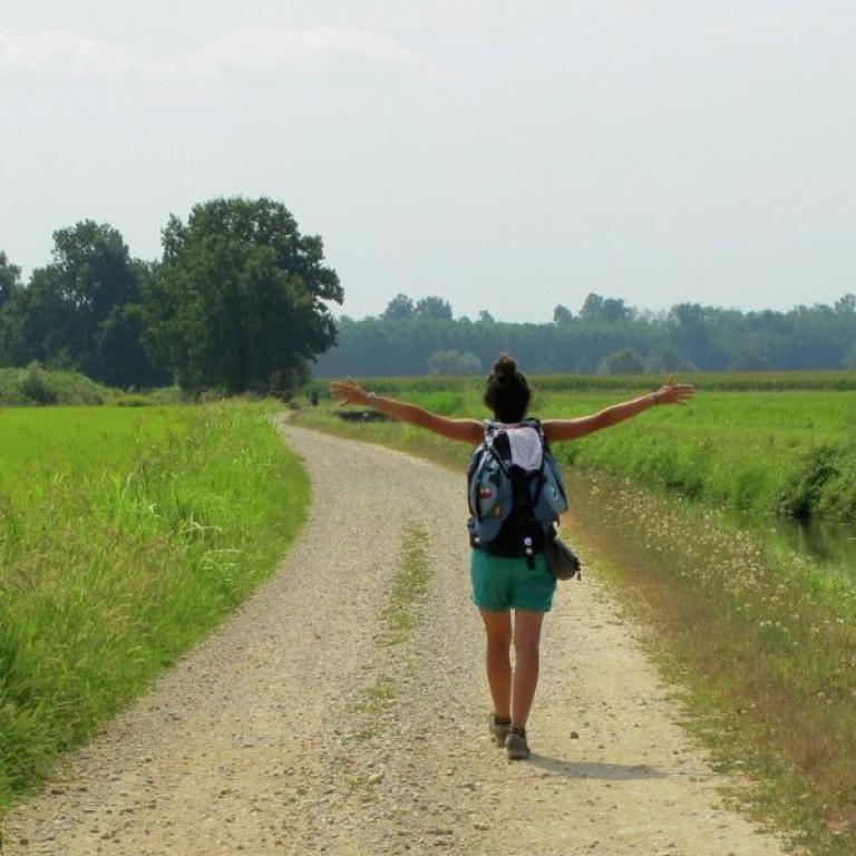 A piedi lungo un sentiero fluviale da Garlasco a Pavia