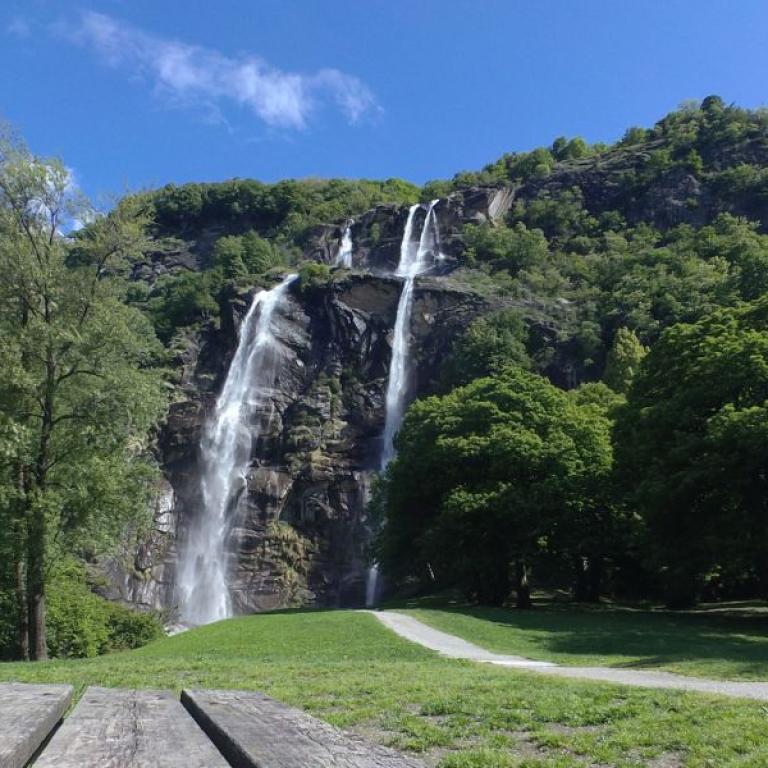 acqua fragia waterfalls in italy 