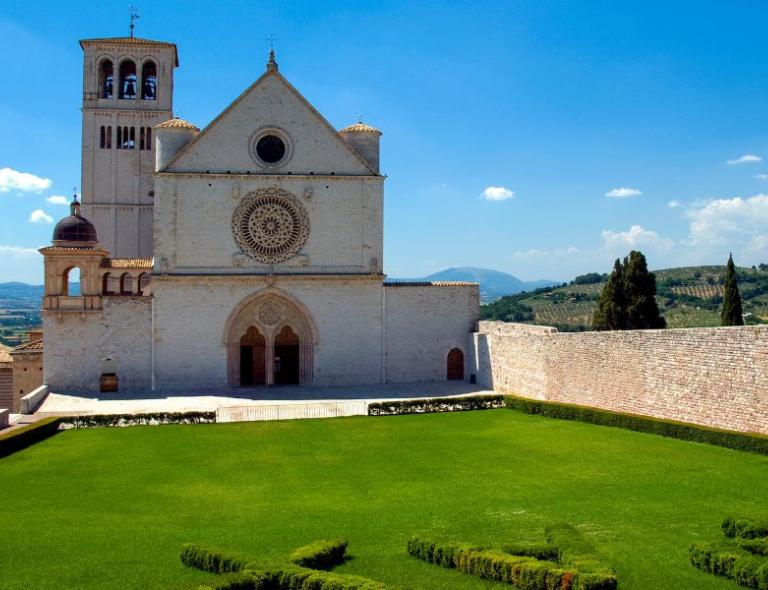 sanctuary of assisi on st francis way camino