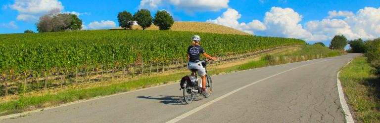 parma siena riding bike