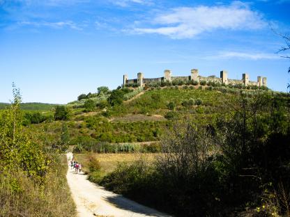 EL CORAZÓN DE TOSCANA, VÍA FRANCÍGENA Autoguiado