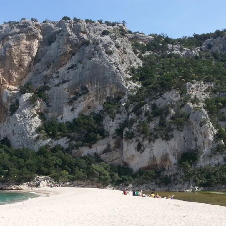 cala luna beach in sardinia