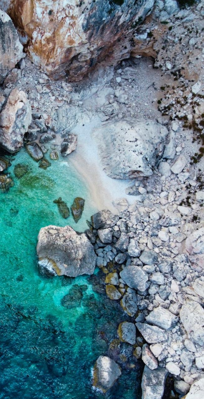 Cave at Cala Luna beach Sardinia