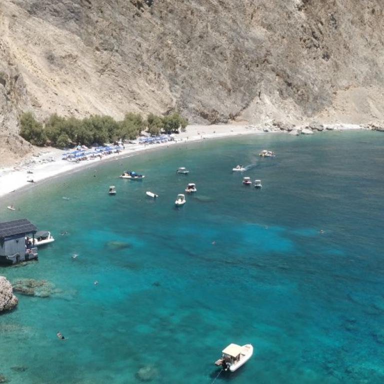 Beach in Crete 