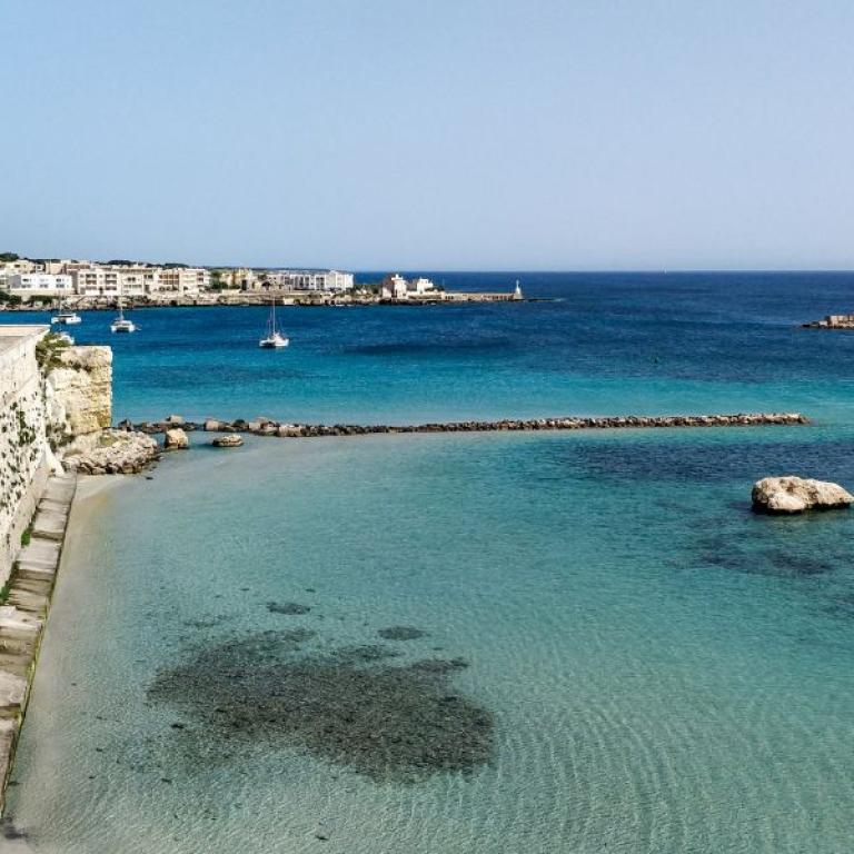 seaside town on Via Costa Salentina