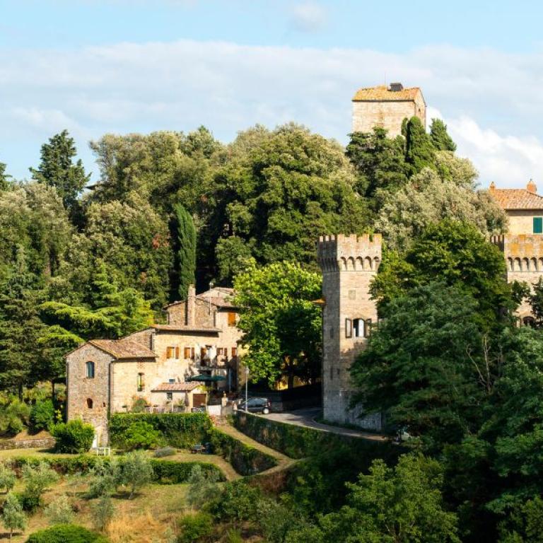 Village of Panzano in chianti