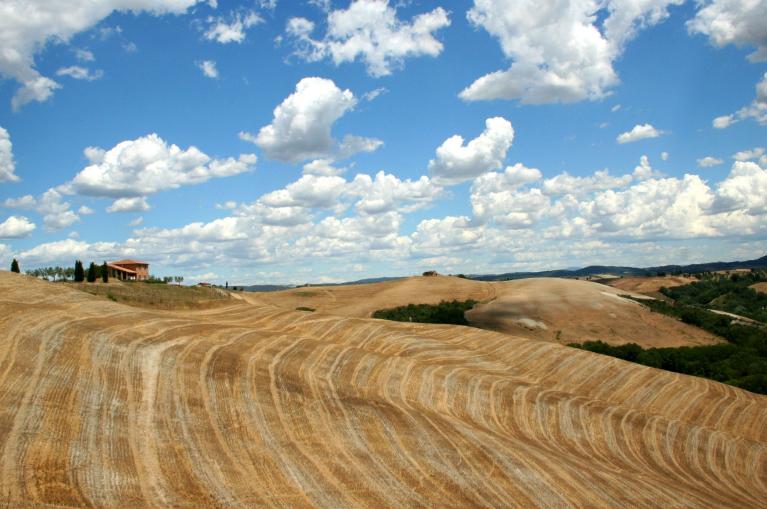 Val d'Orcia da Montepulciano a Siena Val d'Orcia da Montepulciano a Siena