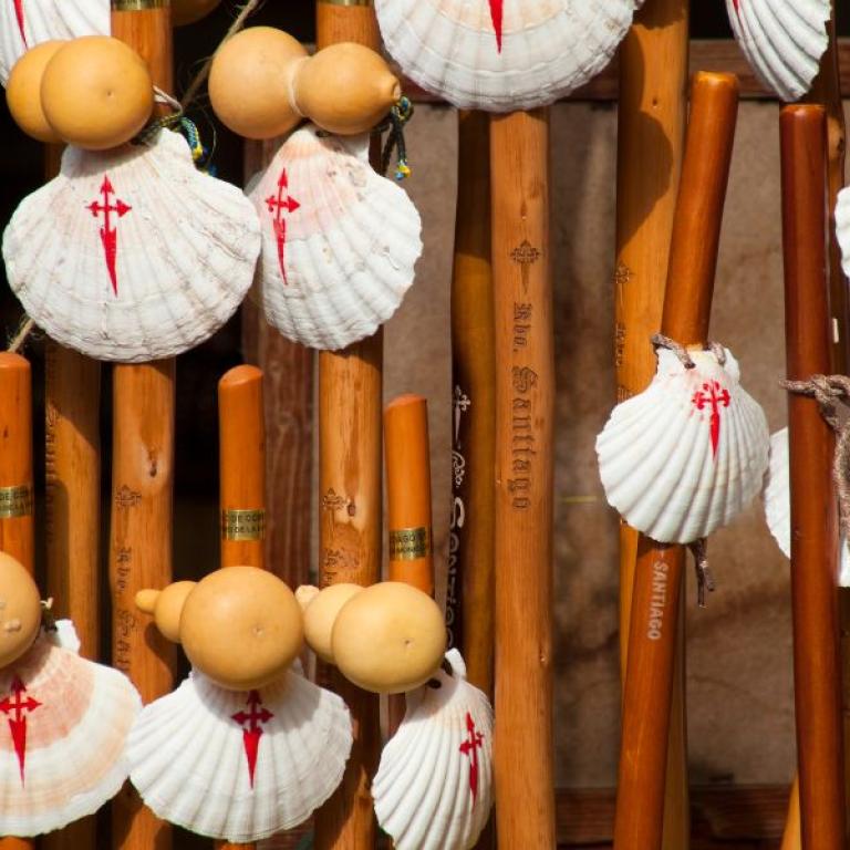 Camino de Santiago conch compostela shell