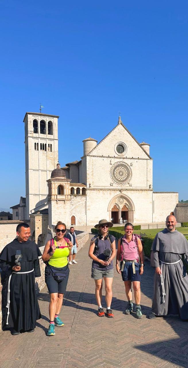 The Basilica of Saint Francis in Assisi, an iconic stop along the St Francis Way