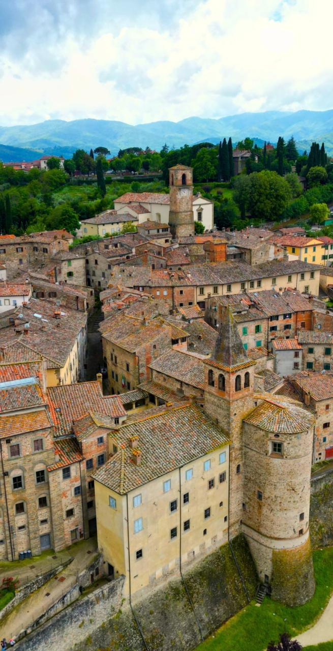 Sanctuary of Verna on Saint Francs Way to Citta di Castello
