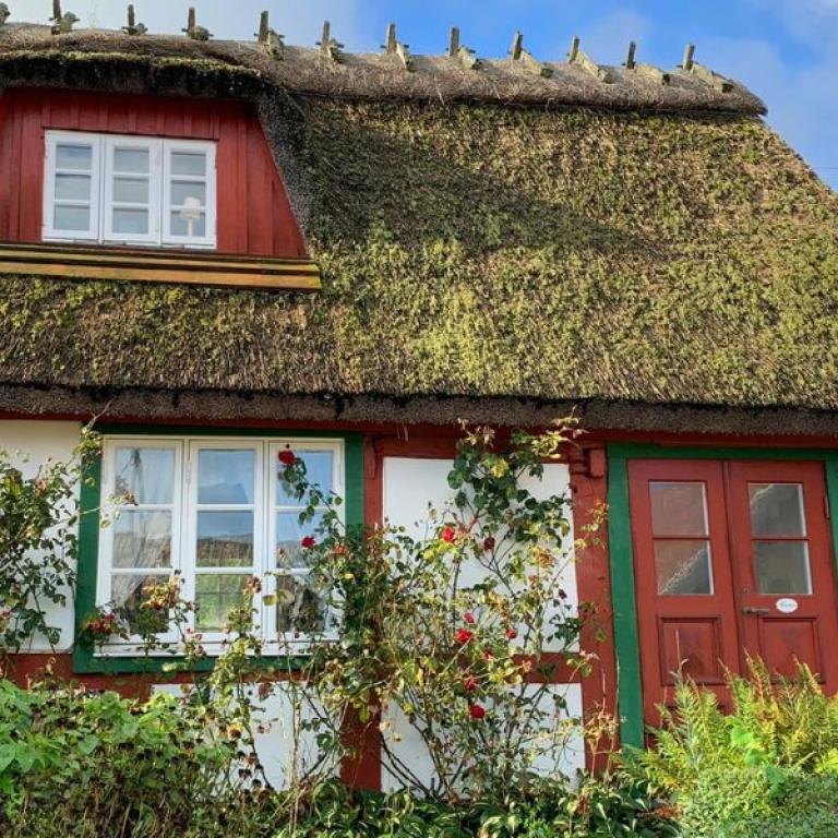 typical red house in sweden