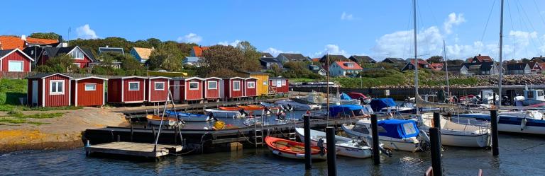 seaview from kullaleden trail in sweden