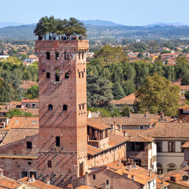 Cammino di San Jacopo guinigi tower lucca