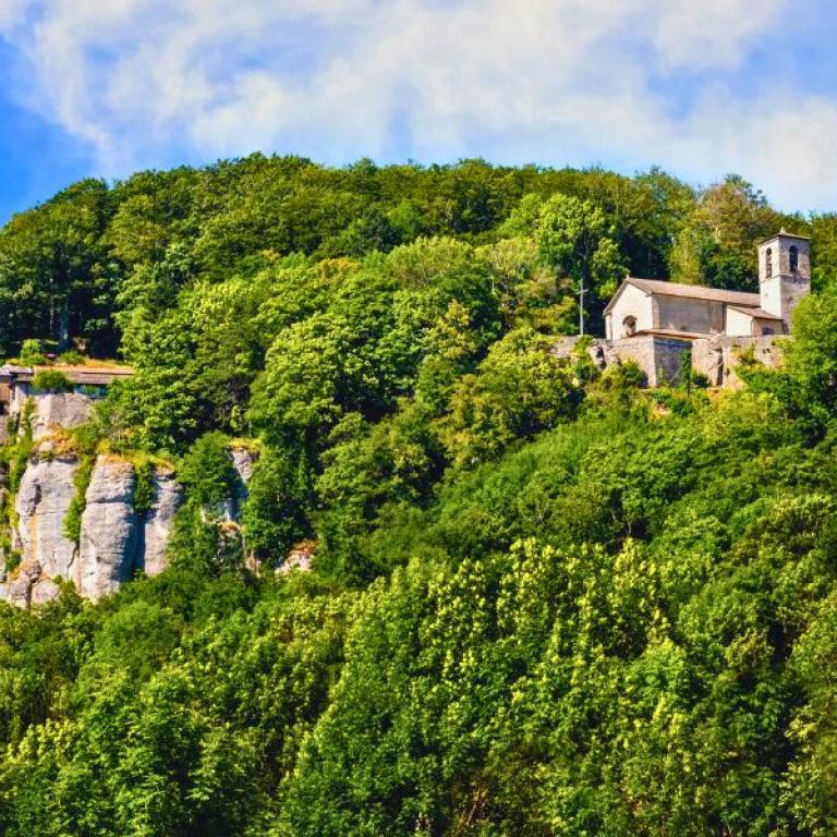 Via Romea Germanica antico monastero della verna