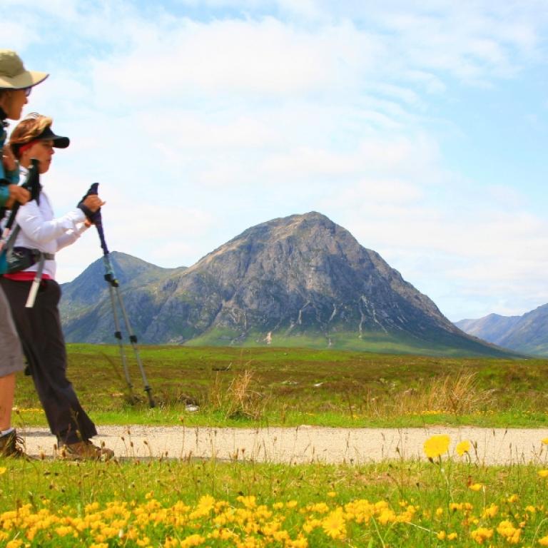 walking west highland