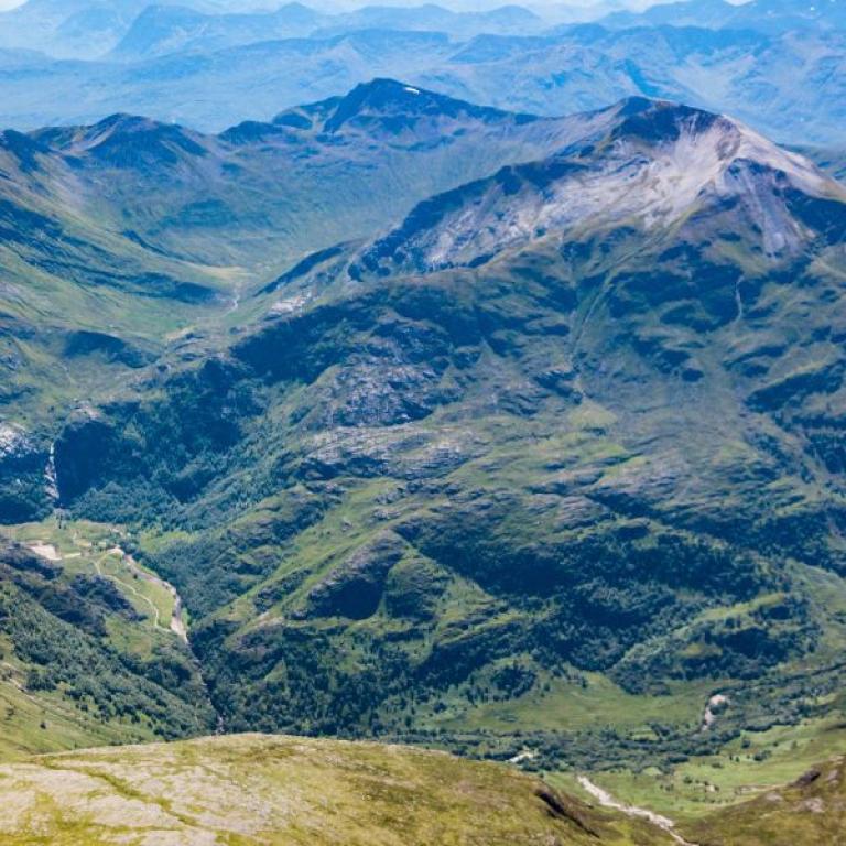 Ben Nevis visto dalla West Highland Way