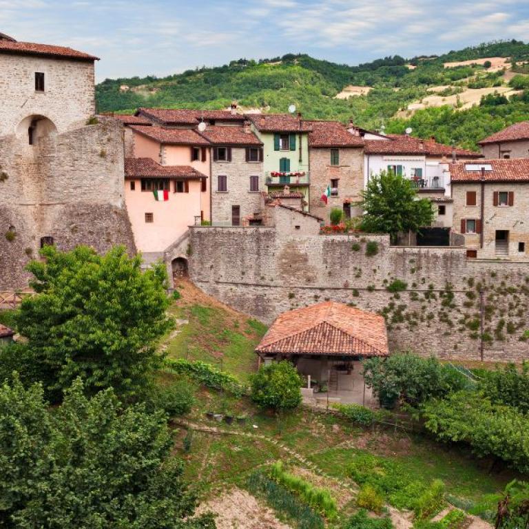 the old town of civitella in via romea germanica