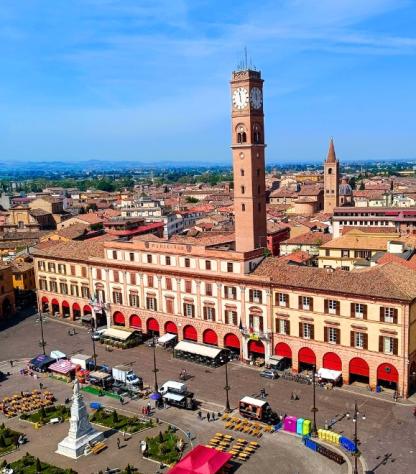 forli square via romea germanica