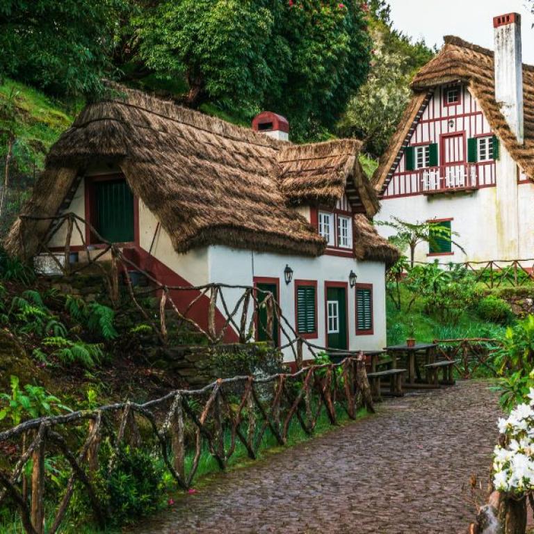 traditional houses in Madeira