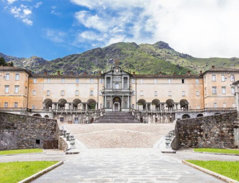 Senderismo en Piamonte junto al Santuario de Oropa
