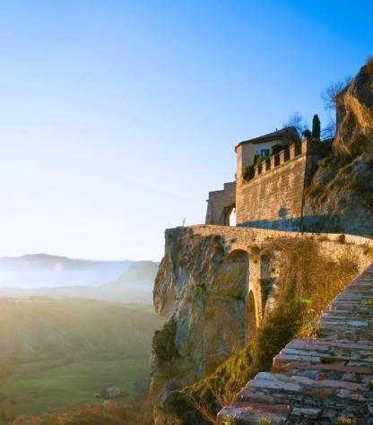 montefeltro region san leo town