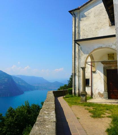 Monte Isola church Lake Iseo
