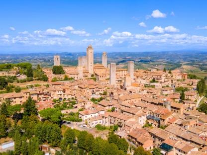 VÍA FRANCÍGENA FÁCIL, DESDE LUCCA A SIENA Autoguiado
