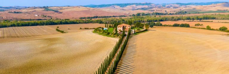 Francigena Easy Siena Orvieto Radicofani view