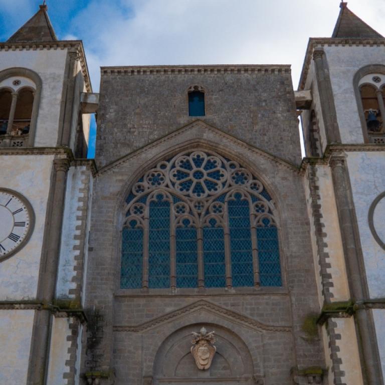 Chiesa di san Martino al Cimino lungo il percorso degli ultimi 100 km Via Francigena