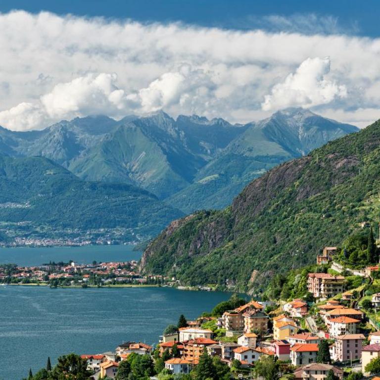 Lake Como Easy coastal hike lake view bellano