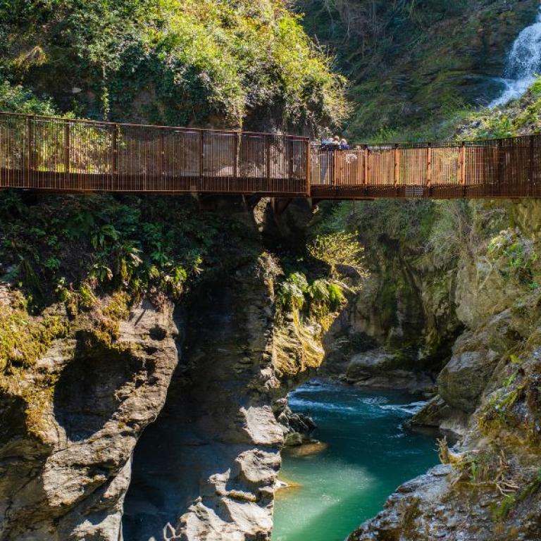 Lake Como Easy coastal hike orrido di bellano gorge