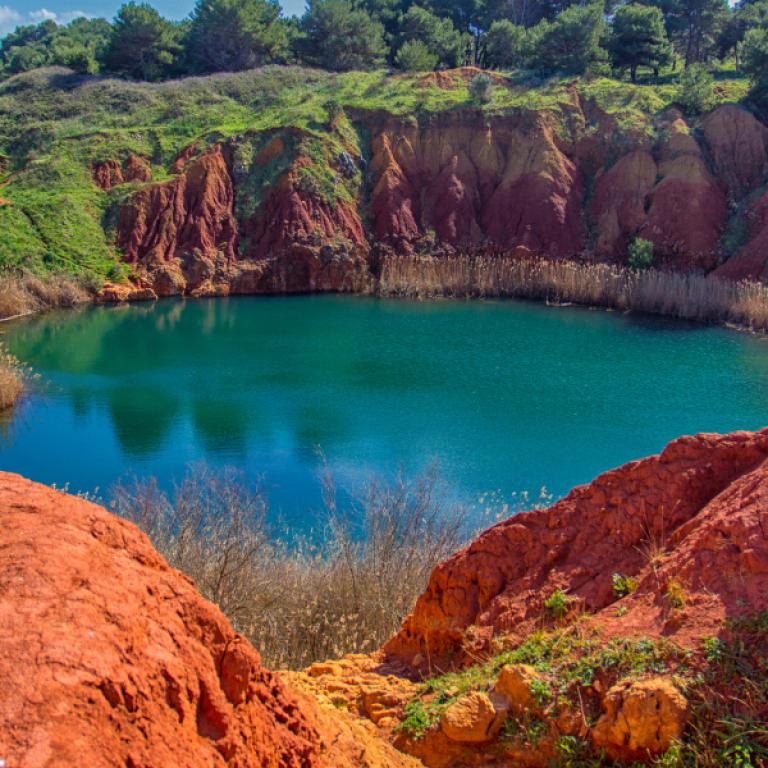 otranto bauxite quarry caves