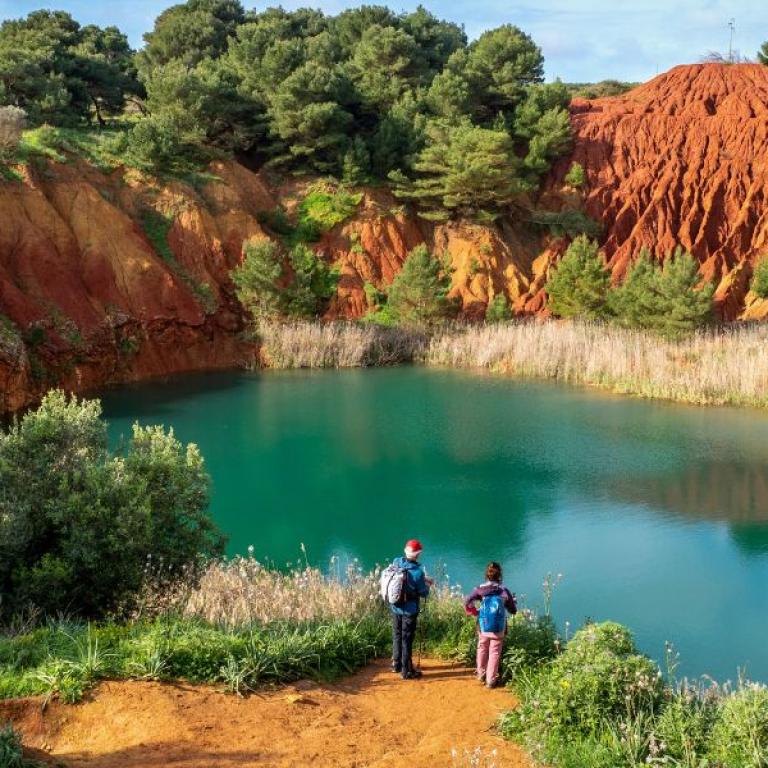 otranto bauxite quarry caves