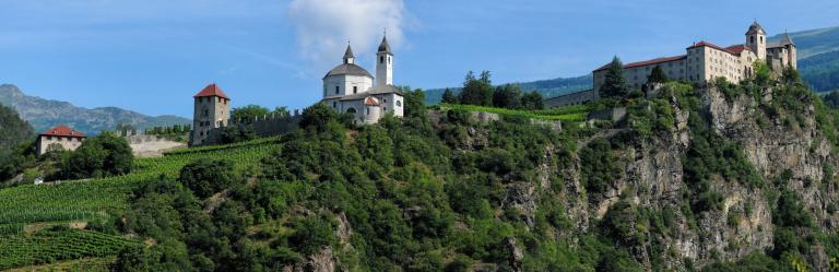 Easy Dolomites Chestnut Route sabiona monastery