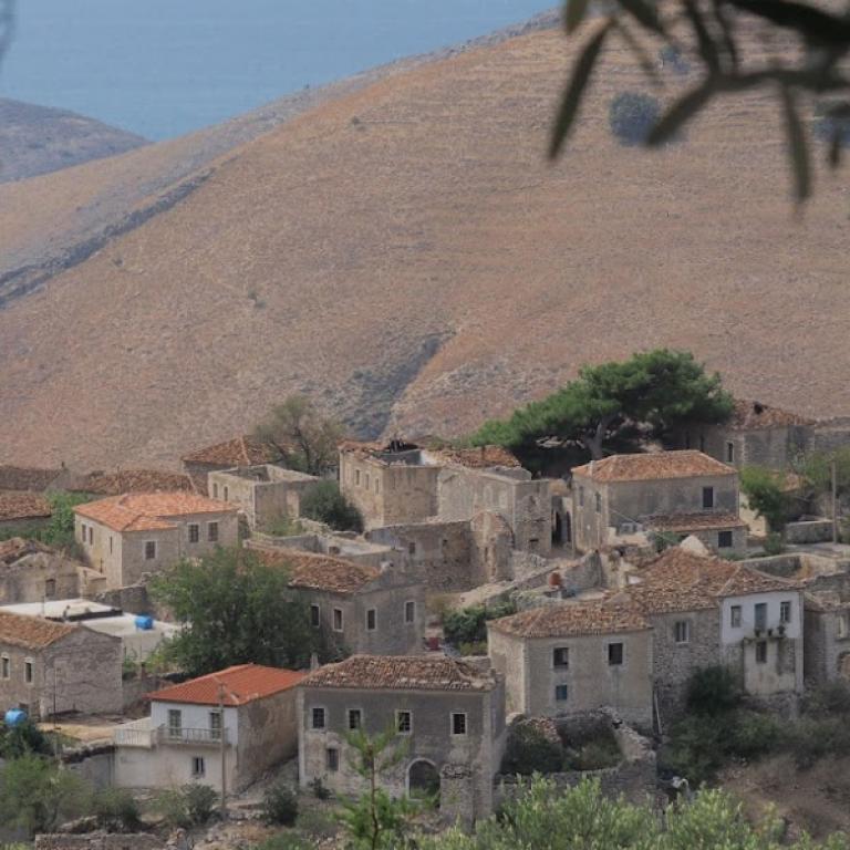 albania coastal traditional village