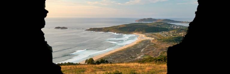 ferrol view over the ria ferrol