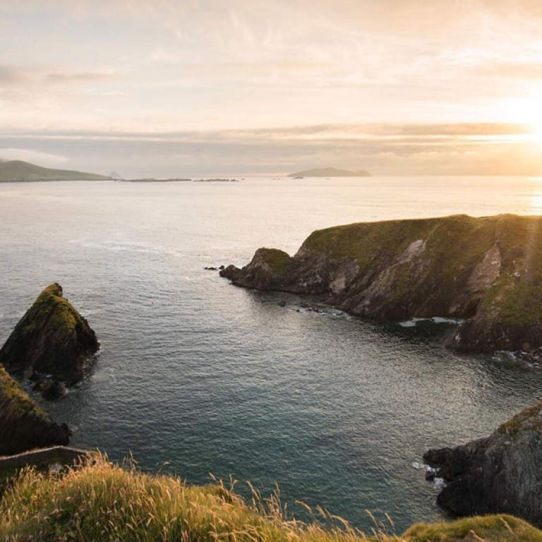 dingle way sunset coast