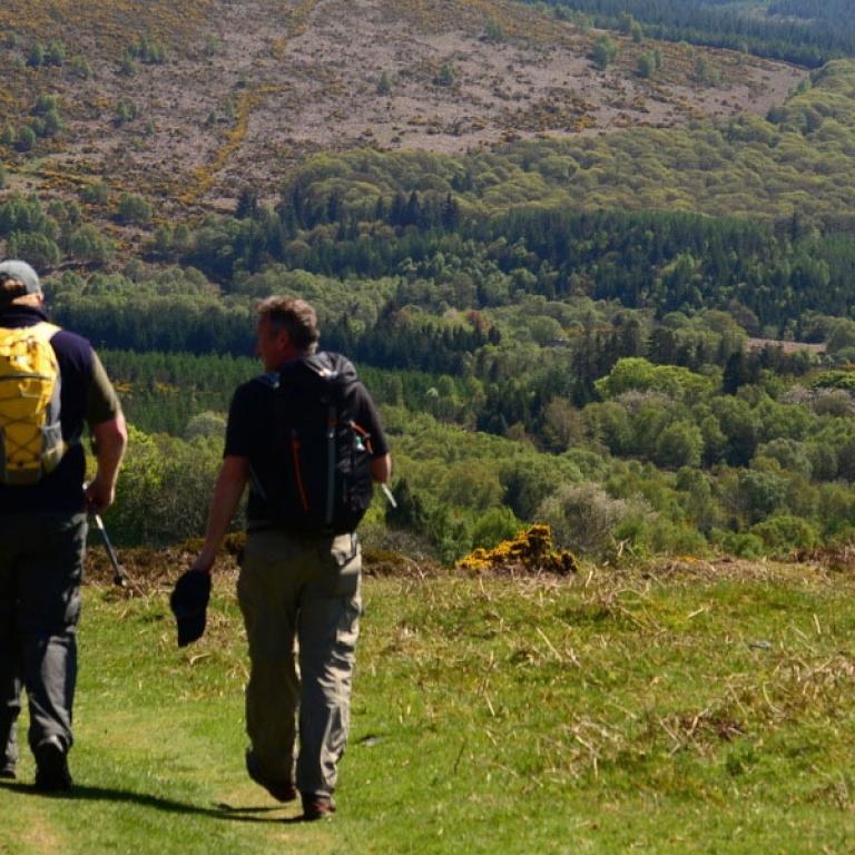 wicklow way group walking