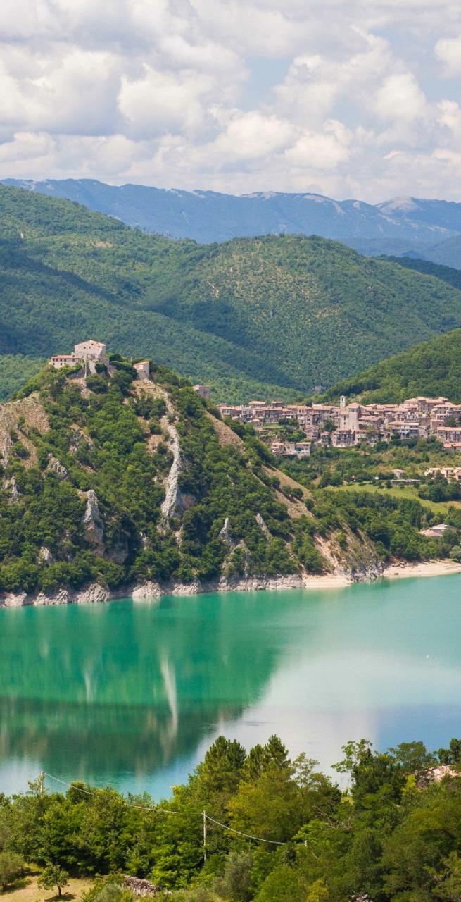 St Bendict Way, Rieti to Subiaco, Turano Lake