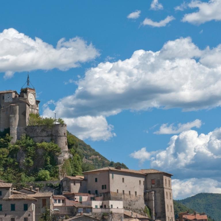 Subiaco La Rocca Abbaziale - Foto di Paolo Sbraga