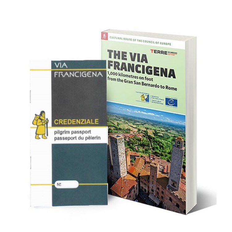 Pilgrim Passport + Guide “The Via Francigena” english version