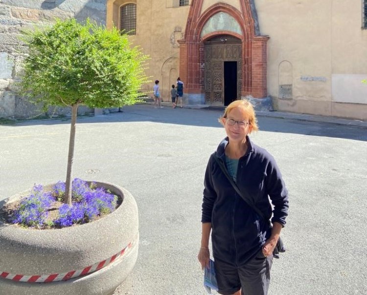 Walking the whole Via Francigena: the path of Joan McGregor