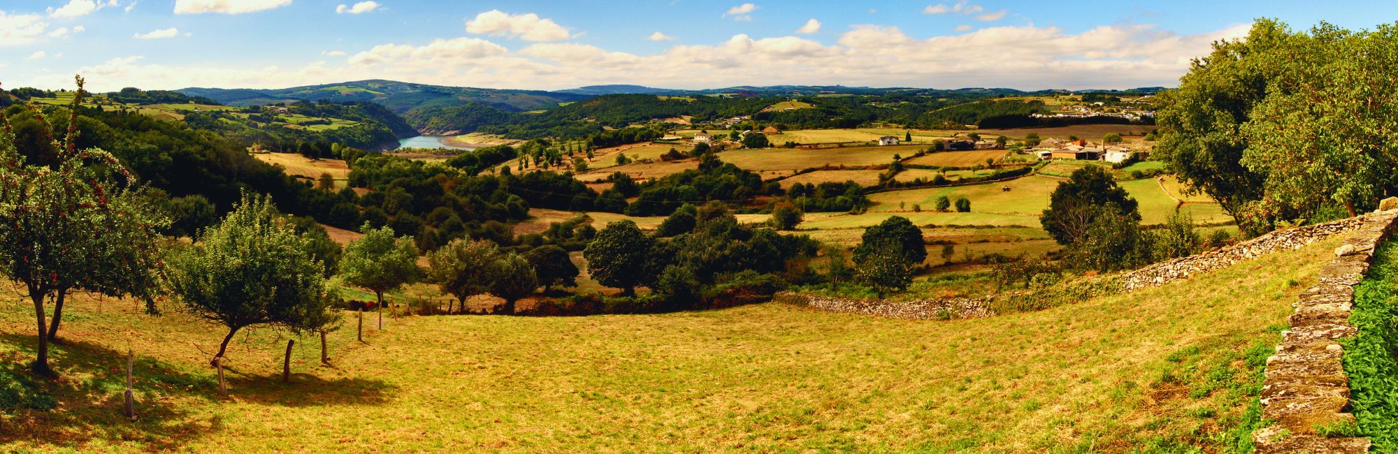 end of the camino santiago de compostela skyline