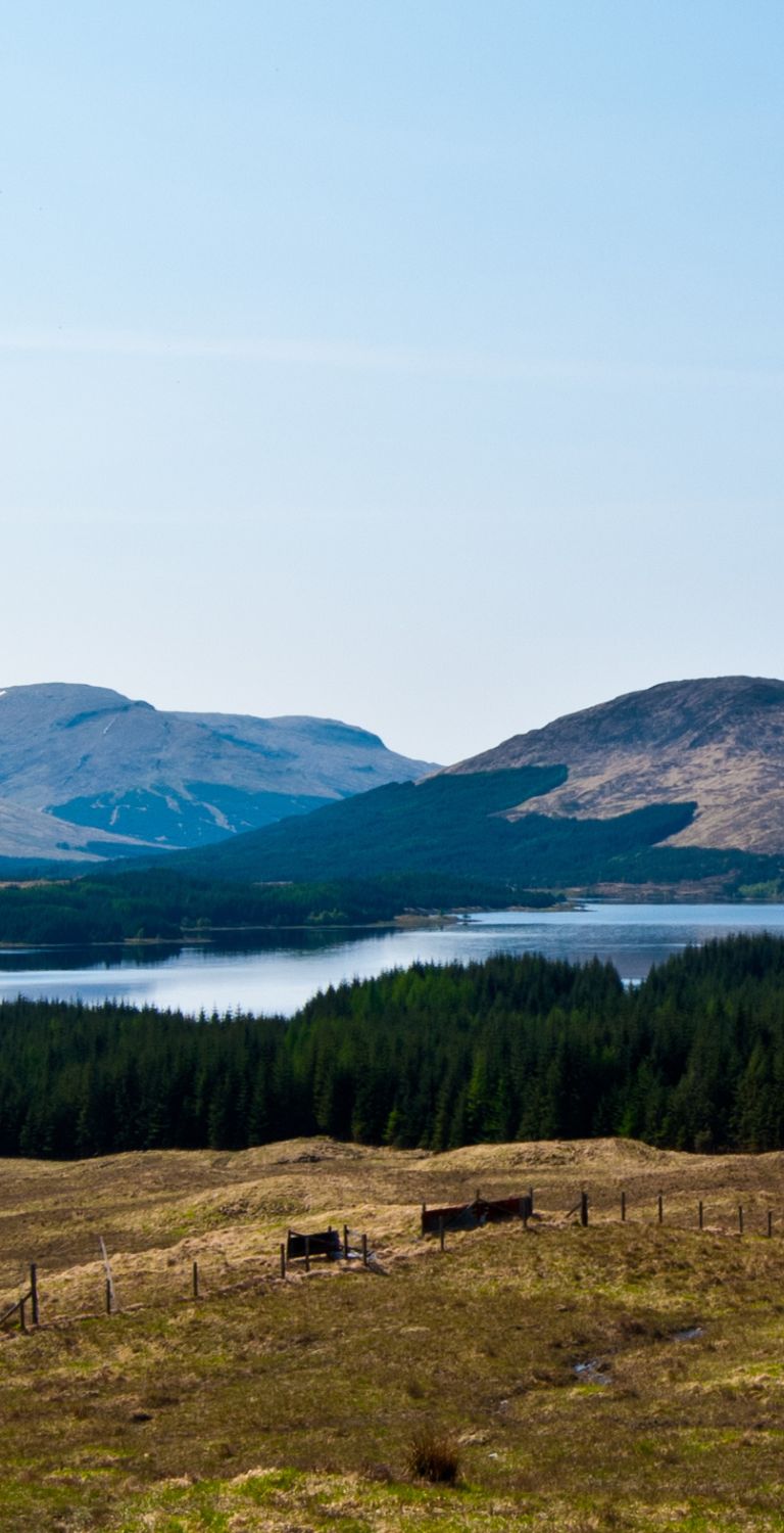 West Highland Way Scotland path to glencoe